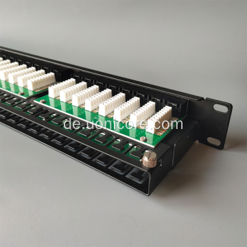 UTP 48 Ports CAT5E Patchpanel für vertikale Verdrahtung